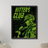 Hitters Club Print - Canvas - 20x26 - Print