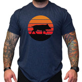 Hog Sunset - Small - Shirt