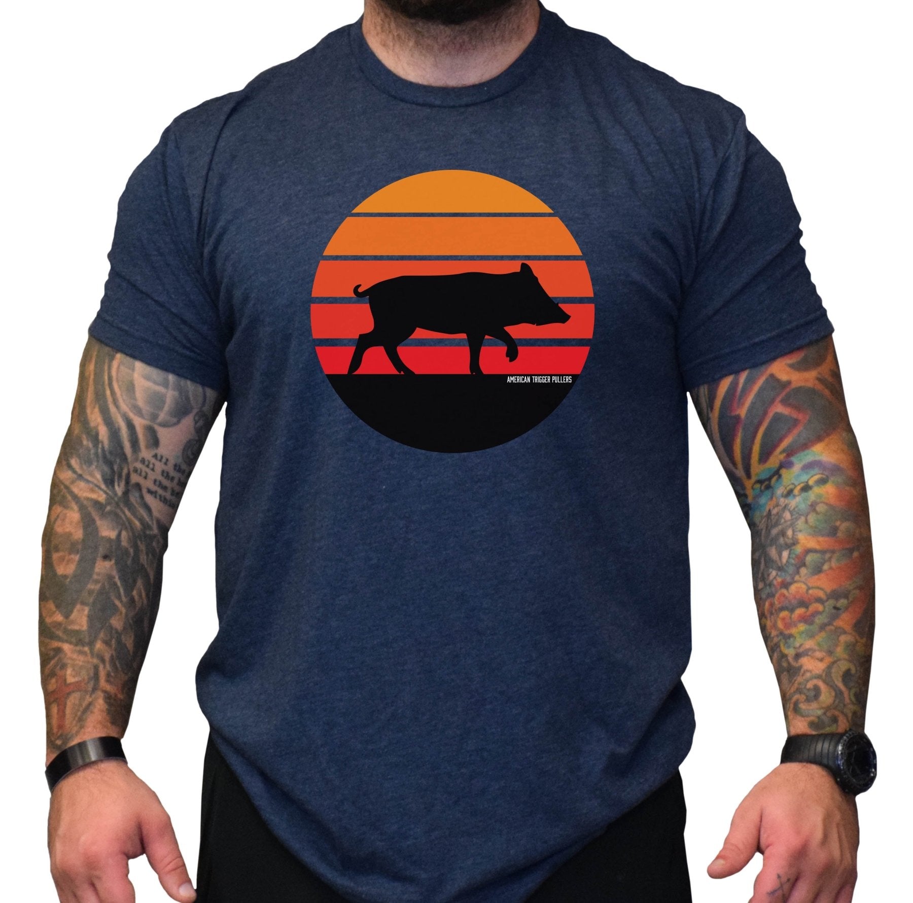 Hog Sunset - Small - Shirt