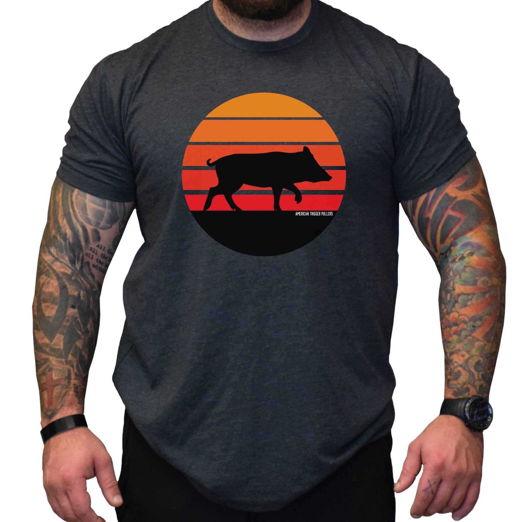 Hog Sunset - Small - Shirt