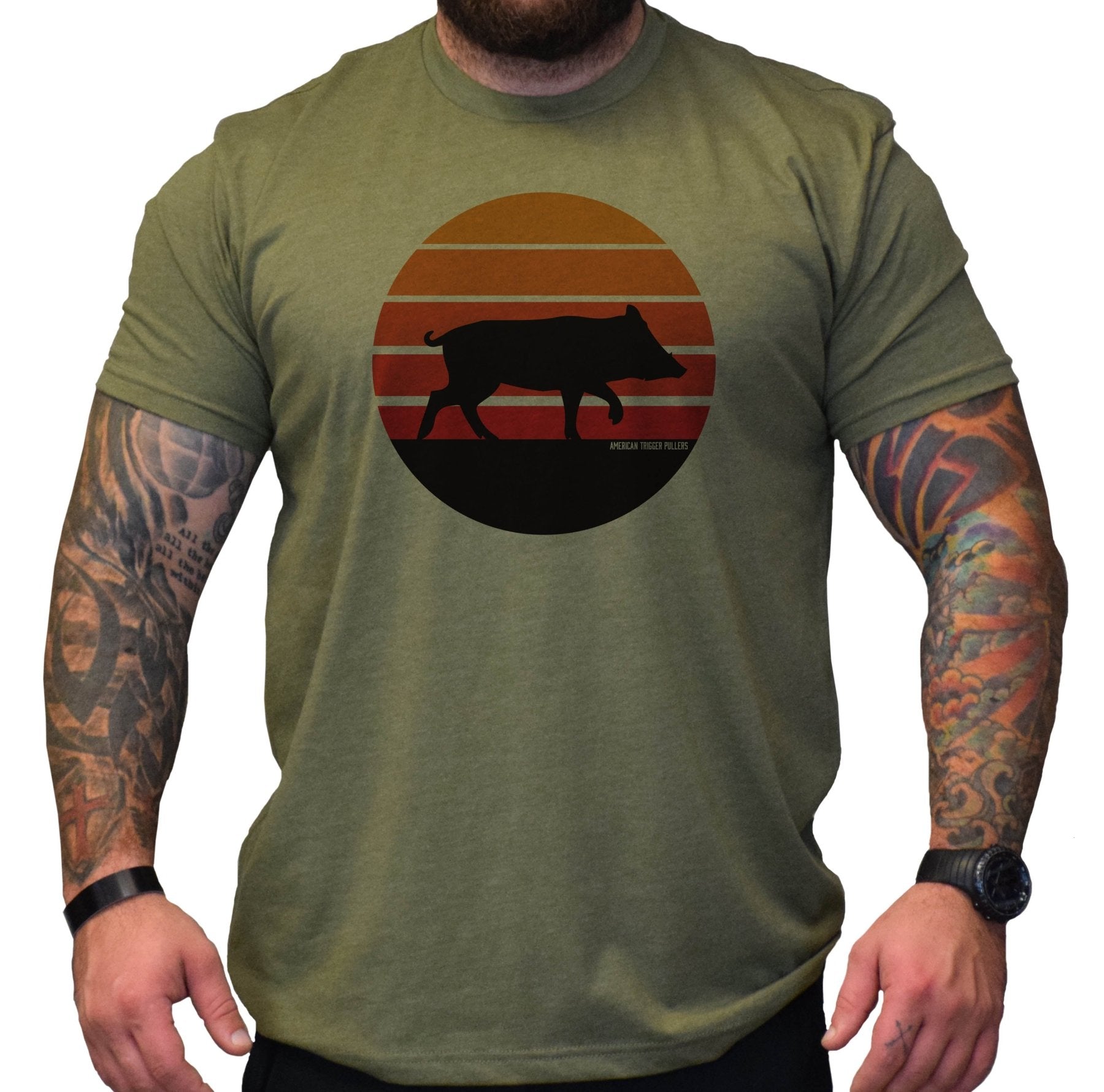 Hog Sunset - Small - Shirt