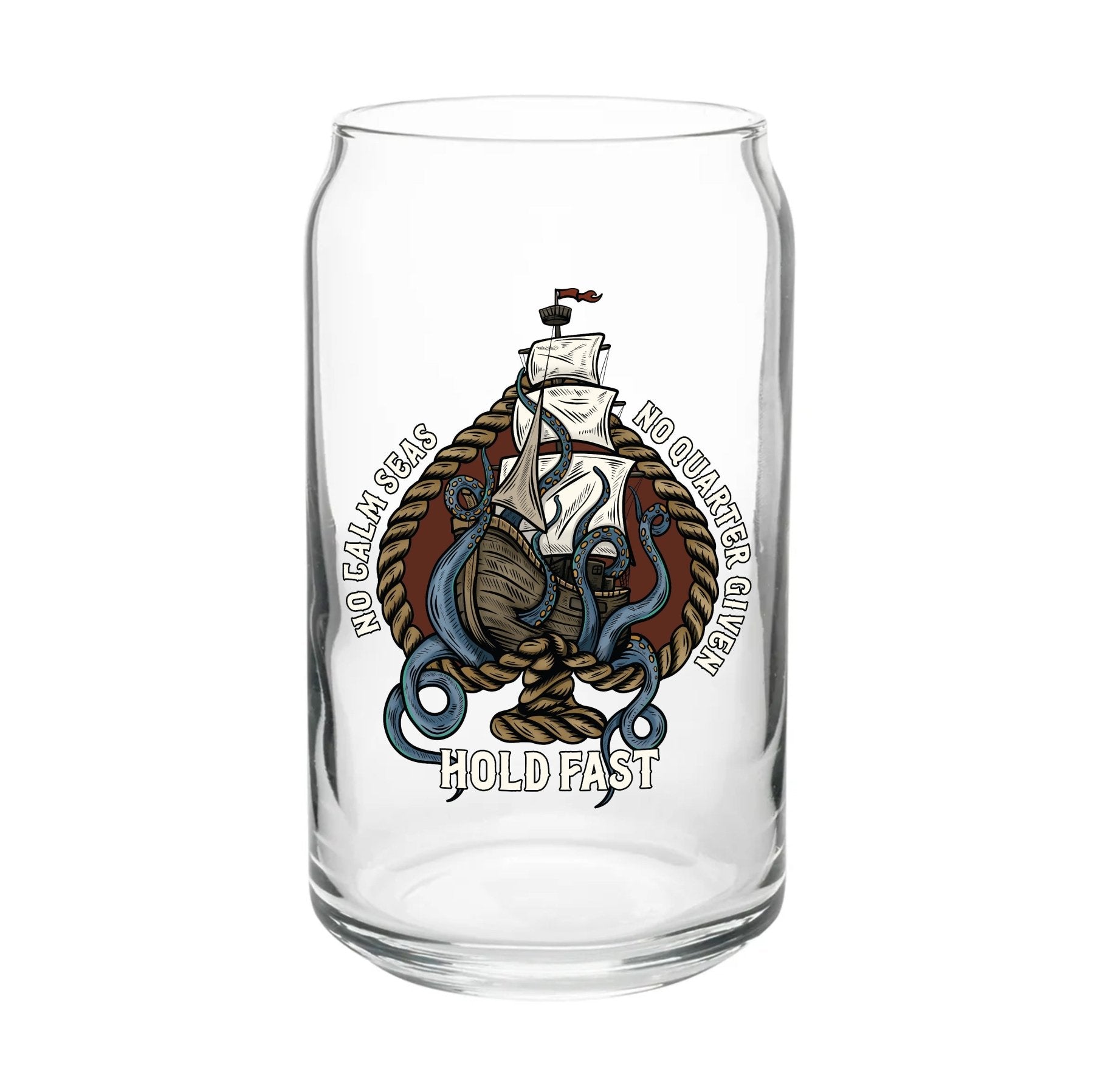 Hold Fast Beer Can Glass Set - 16oz - Glassware
