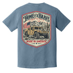 Home of the Brave Humvee Heavyweight Tee - Small - Shirt