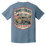 Home of the Brave Humvee Heavyweight Tee - Small - Shirt