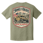 Home of the Brave Humvee Heavyweight Tee - Small - Shirt