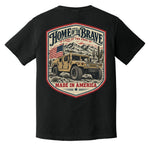 Home of the Brave Humvee Heavyweight Tee - Small - Shirt
