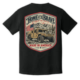 Home of the Brave Humvee Heavyweight Tee - Small - Shirt