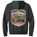 Home of the Brave Humvee Hoodie - Small - Hoodie