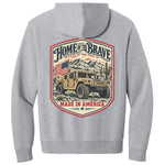 Home of the Brave Humvee Hoodie - Small - Hoodie