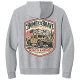 Home of the Brave Humvee Hoodie - Small - Hoodie