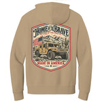 Home of the Brave Humvee Hoodie - Small - Hoodie