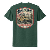 Home of the Brave Humvee Tee - Small - Shirt