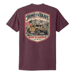 Home of the Brave Humvee Tee - Small - Shirt