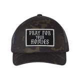 Pray For Your Homies Patch Retro Trucker Hat