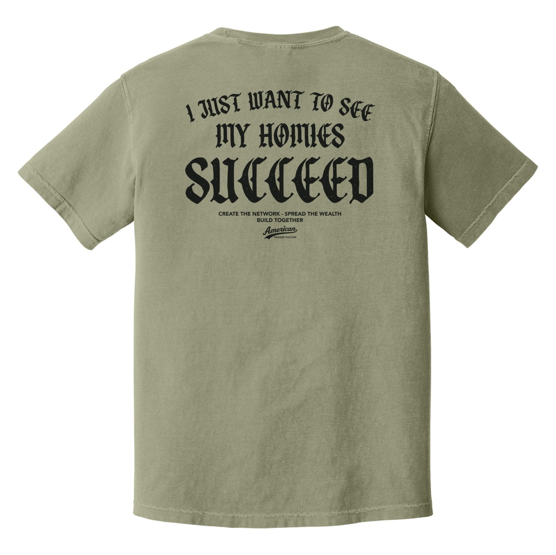 Homies Succeed Heavyweight Tee - Small - Shirt