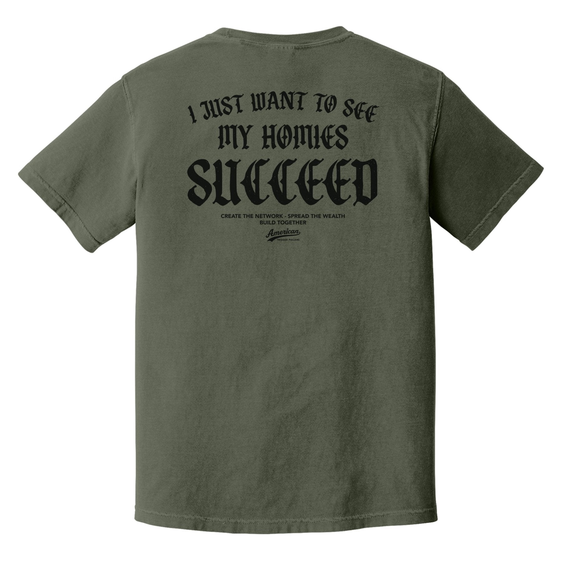 Homies Succeed Heavyweight Tee - Small - Shirt