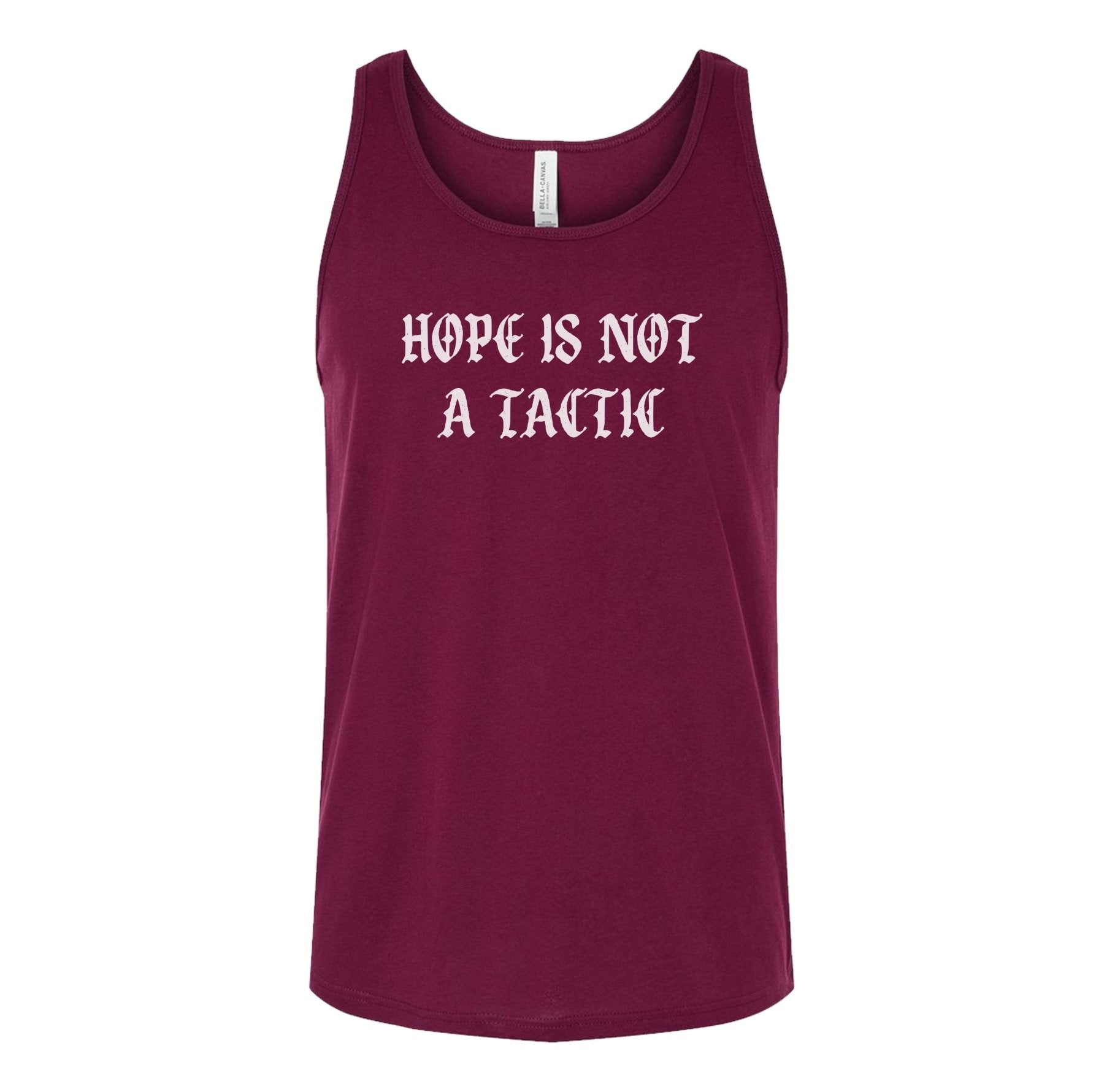 Hope Is Not A Tactic Gothic Tank - Small - Tank