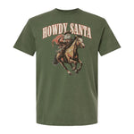 Howdy Santa Heavyweight Tee - Small - Shirt