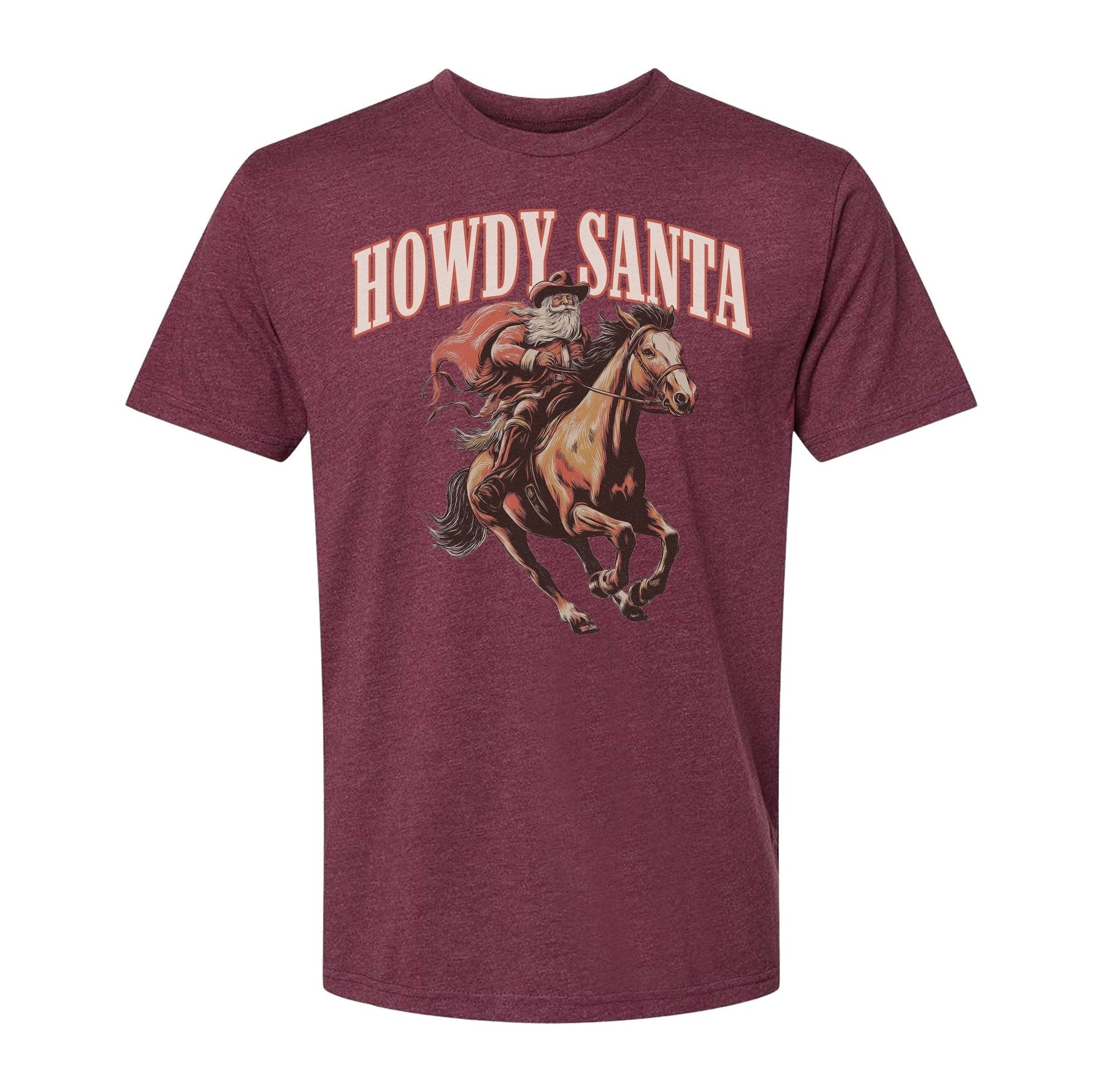 Howdy Santa Tee - Small - Shirt