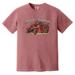 Humvee Santa Heavyweight Tee - Small - Shirt