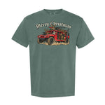Humvee Santa Heavyweight Tee - Small - Shirt