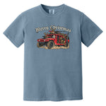 Humvee Santa Heavyweight Tee - Small - Shirt