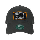 Hustle Harder Patch Twill Dad Hat