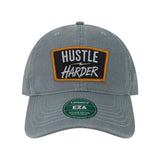 Hustle Harder Patch Twill Dad Hat