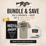 Hustle Harder - Black/Black Mesh - No Discount
