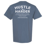 Hustle Harder Heavyweight Tee - Small - Shirt