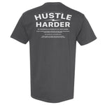 Hustle Harder Heavyweight Tee - Small - Shirt