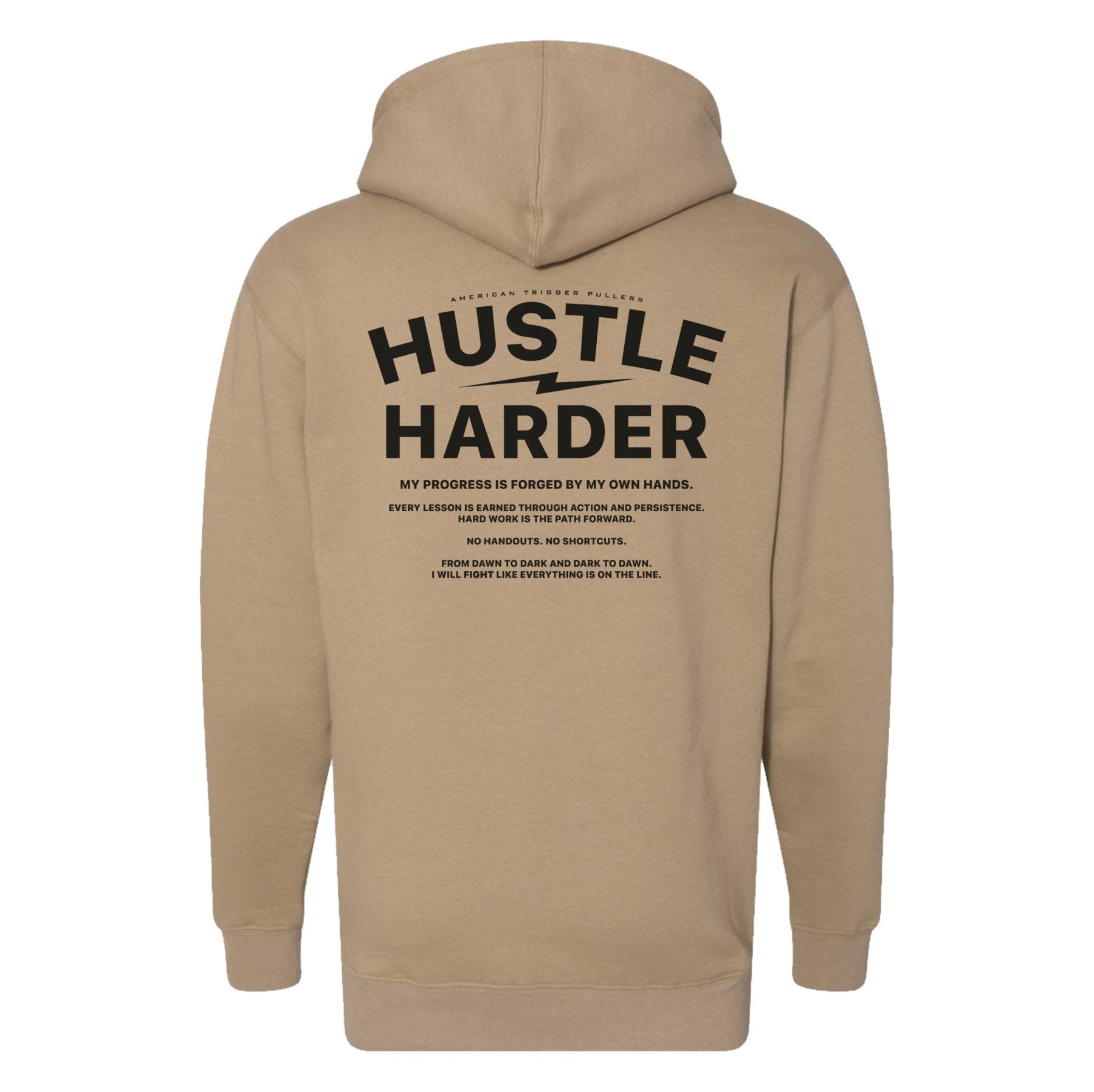Hustle Harder Hoodie - Small - Hoodie