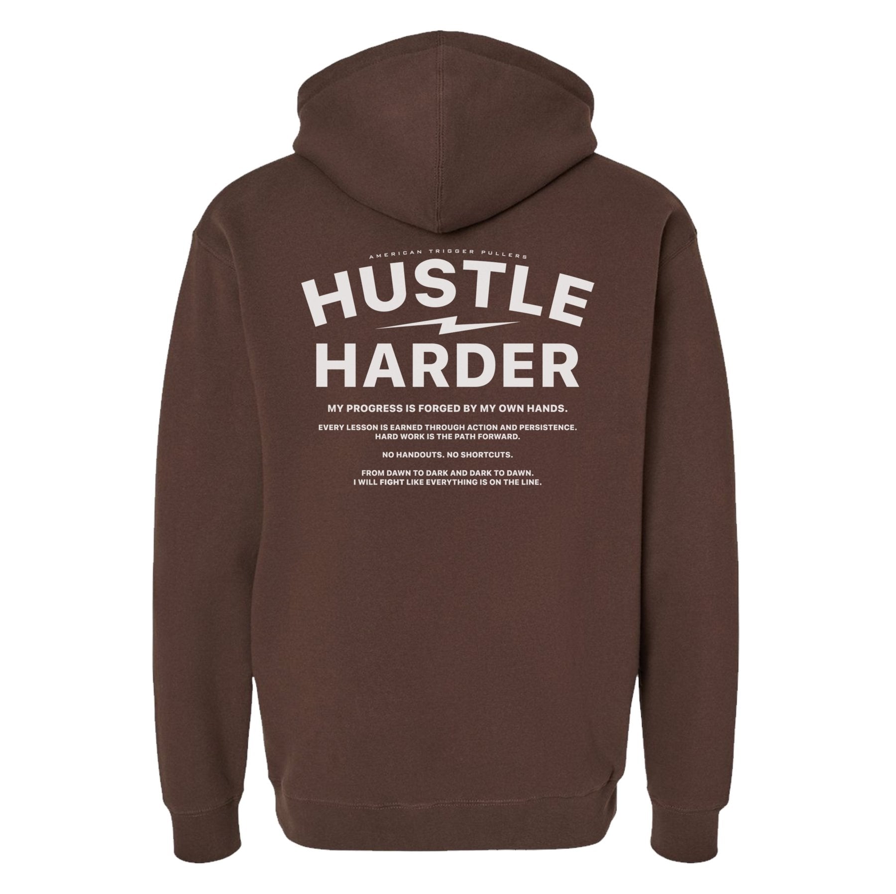 Hustle Harder Hoodie - Small - Hoodie