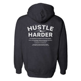 Hustle Harder Hoodie - Small - Hoodie