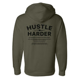 Hustle Harder Hoodie - Small - Hoodie