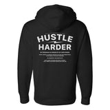 Hustle Harder Hoodie - Small - Hoodie