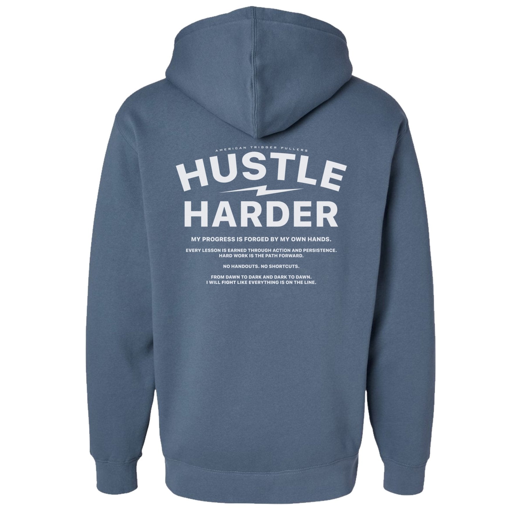 Hustle Harder Hoodie - Small - Hoodie