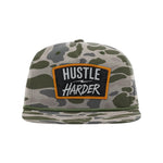 Hustle Harder Patch Rope Hat - OSFA - Hat