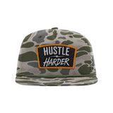 Hustle Harder Patch Rope Hat - OSFA - Hat
