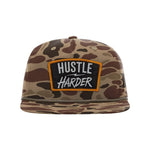 Hustle Harder Patch Rope Hat - OSFA - Hat