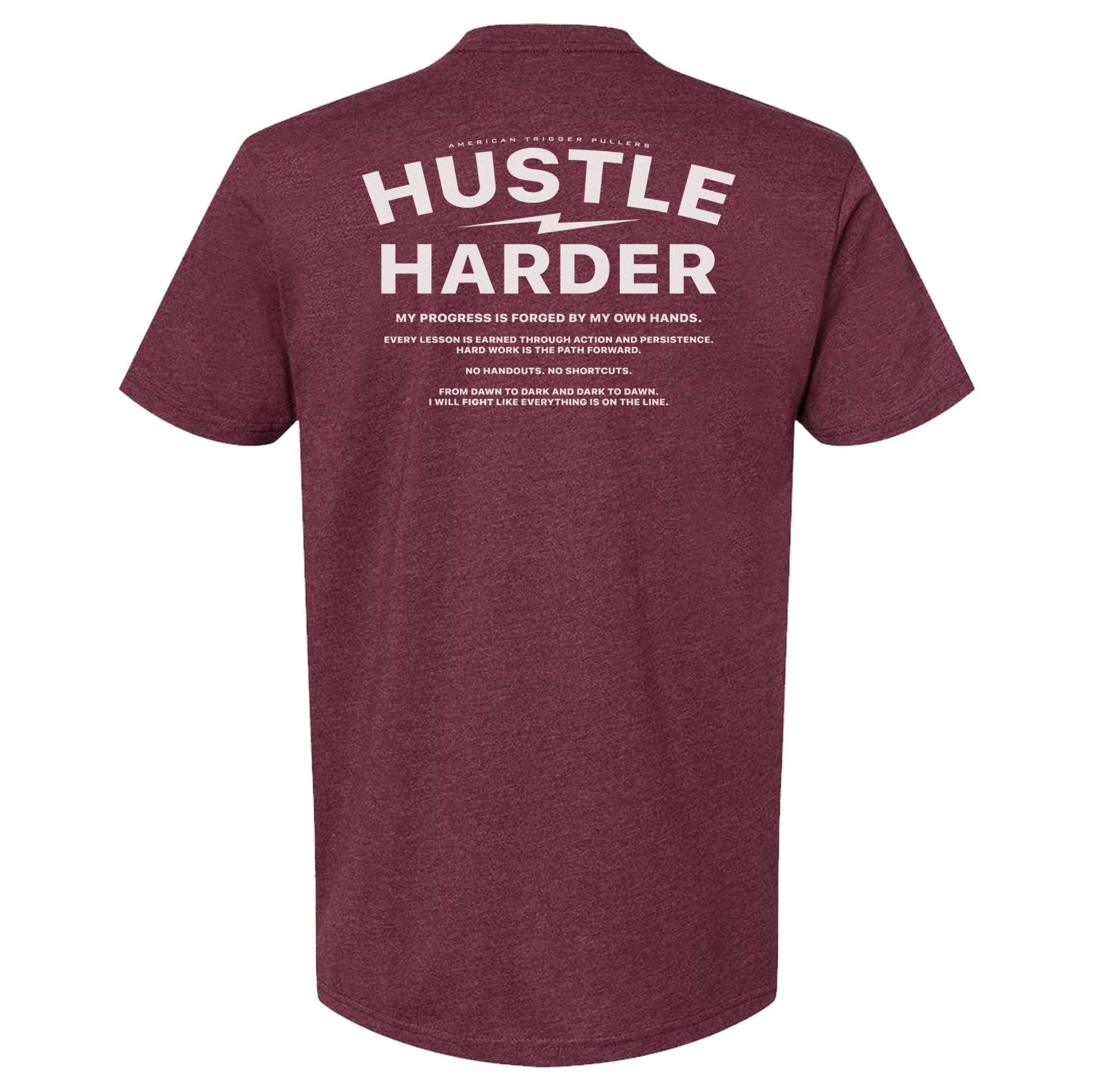 Hustle Harder Tee - Small - Shirt