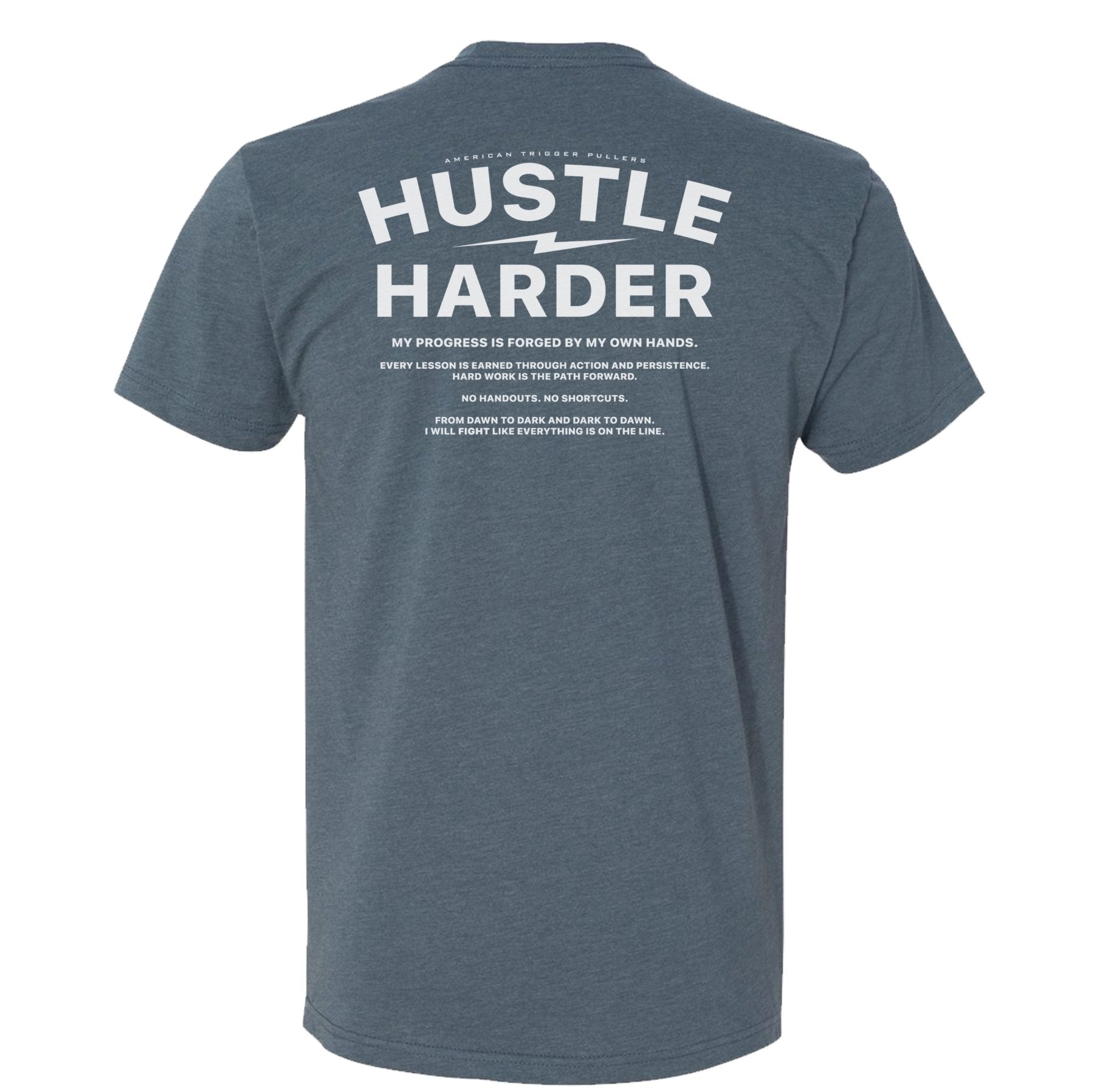 Hustle Harder Tee - Small - Shirt