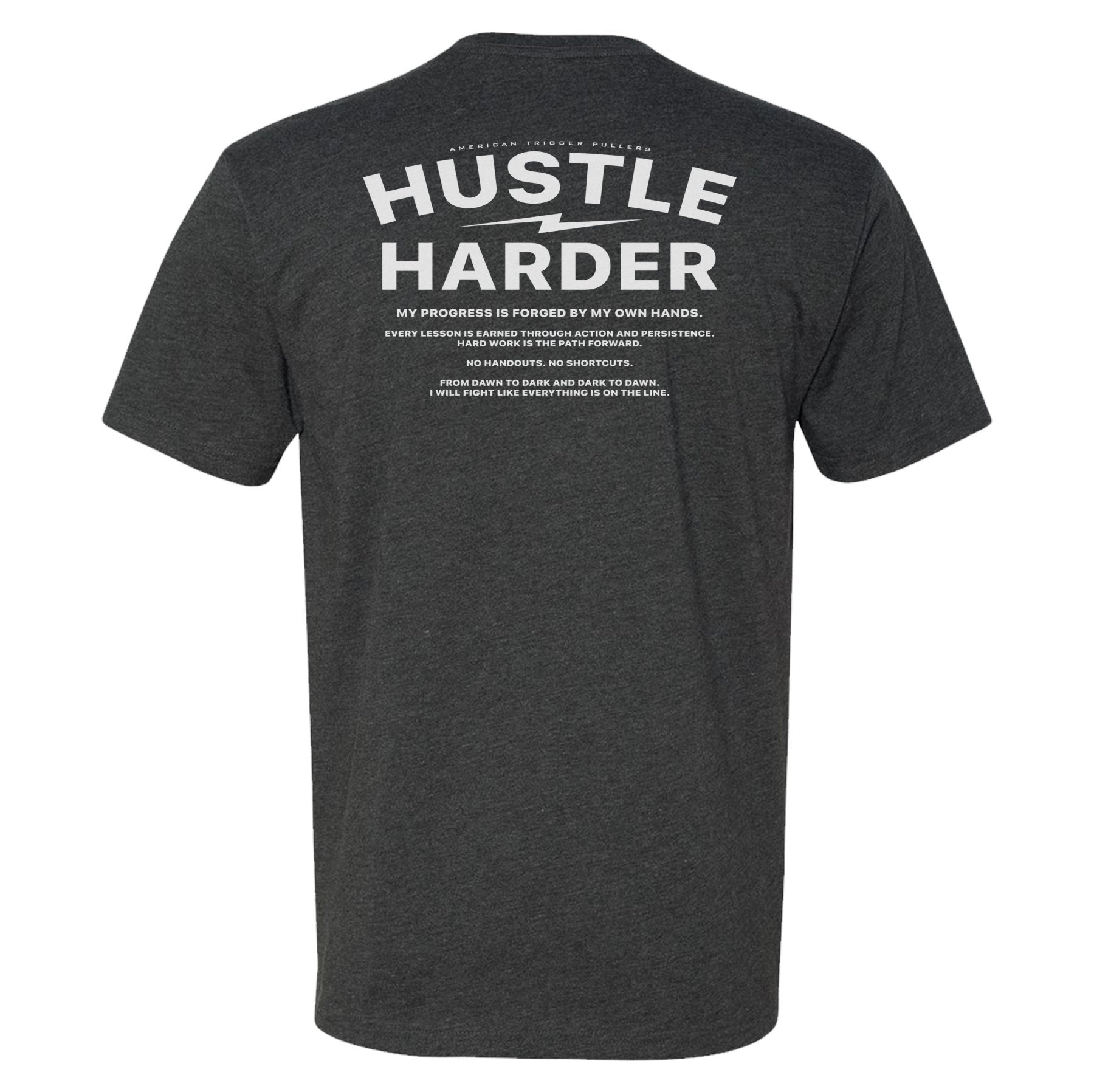 Hustle Harder Tee - Small - Shirt