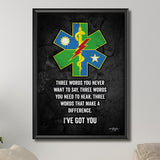 I Got You - Ranger Medic - 20" x 28" - Canvas