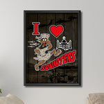 I Love Squirters Canvas - 20" x 28" - Print