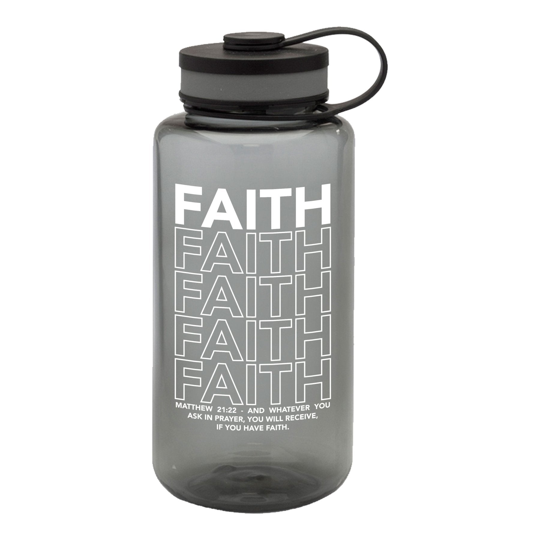 If You Have Faith Bottle - 38oz - Water Bottle