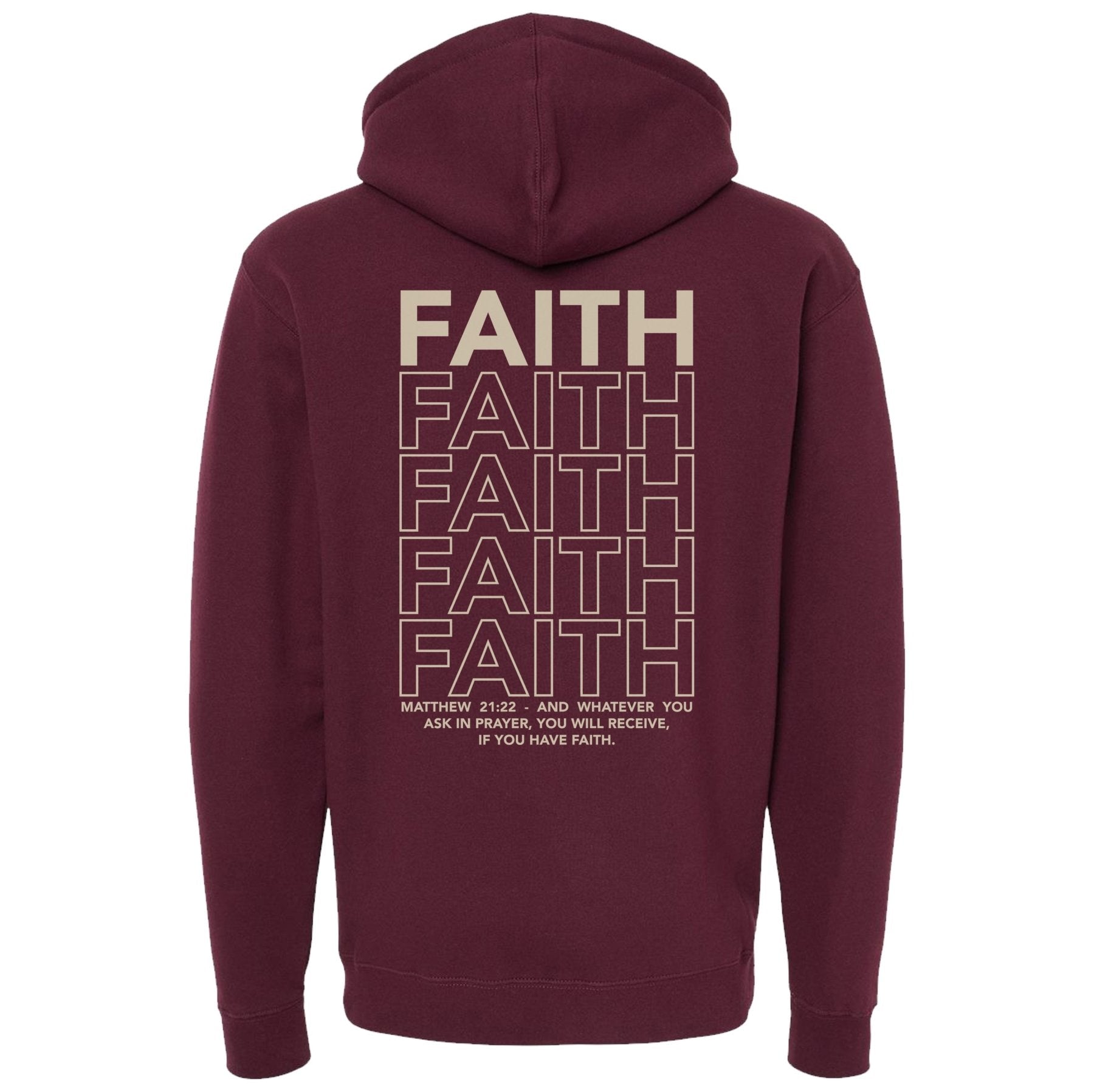 If You Have Faith Hoodie - Small - Hoodie