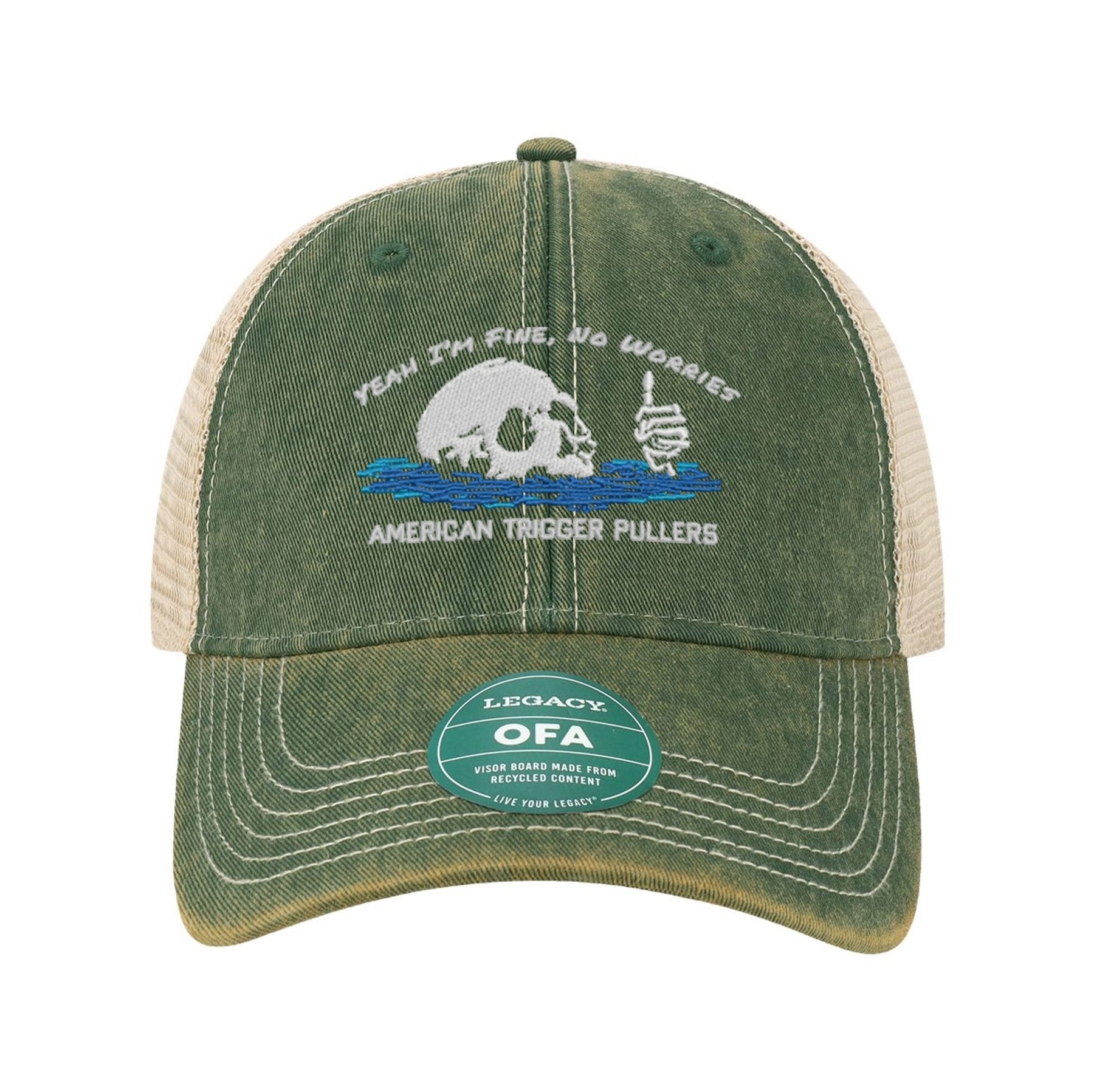 I'm Fine Old Trucker Hat - OSFA - Hat