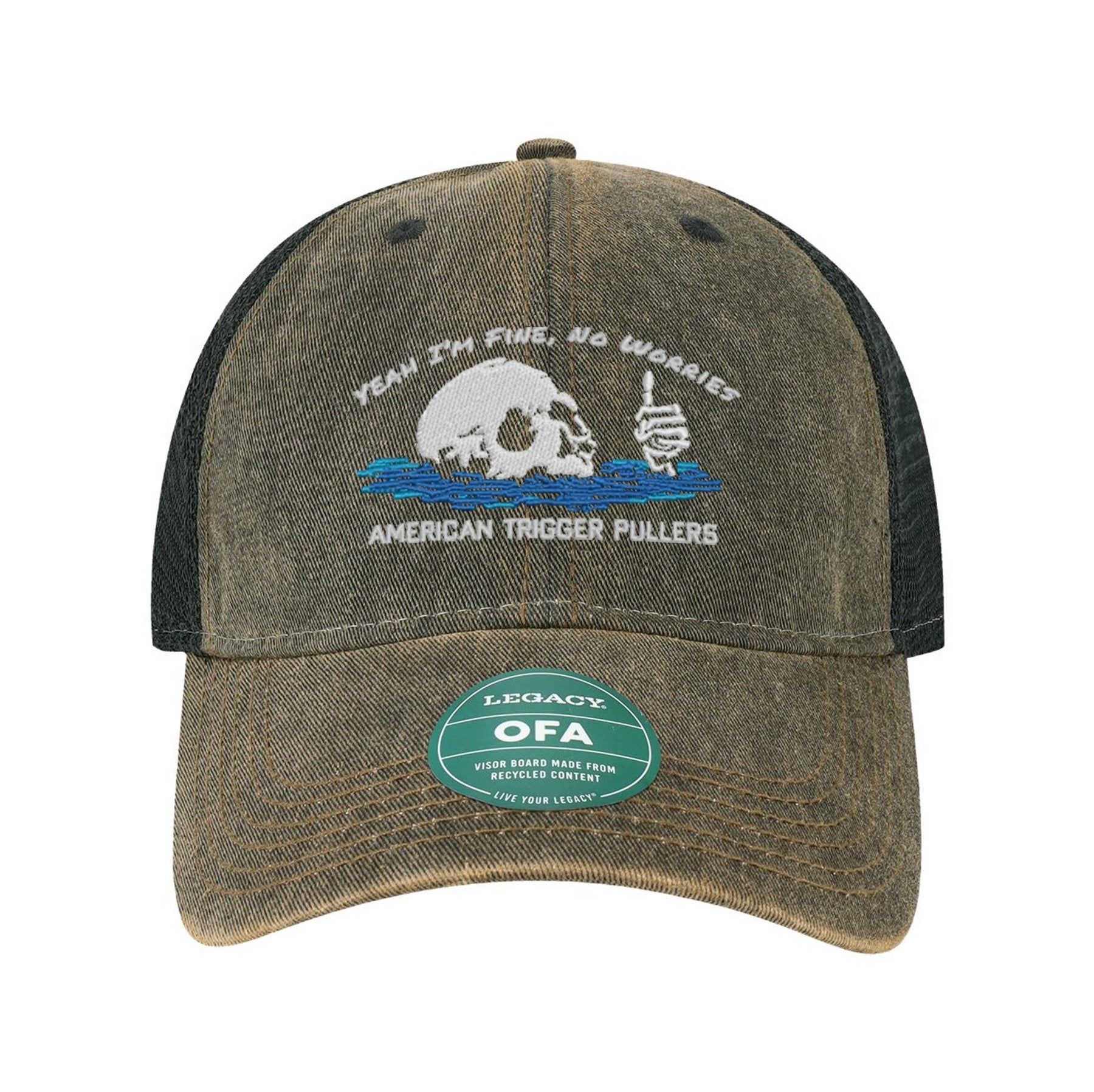 I'm Fine Old Trucker Hat - OSFA - Hat