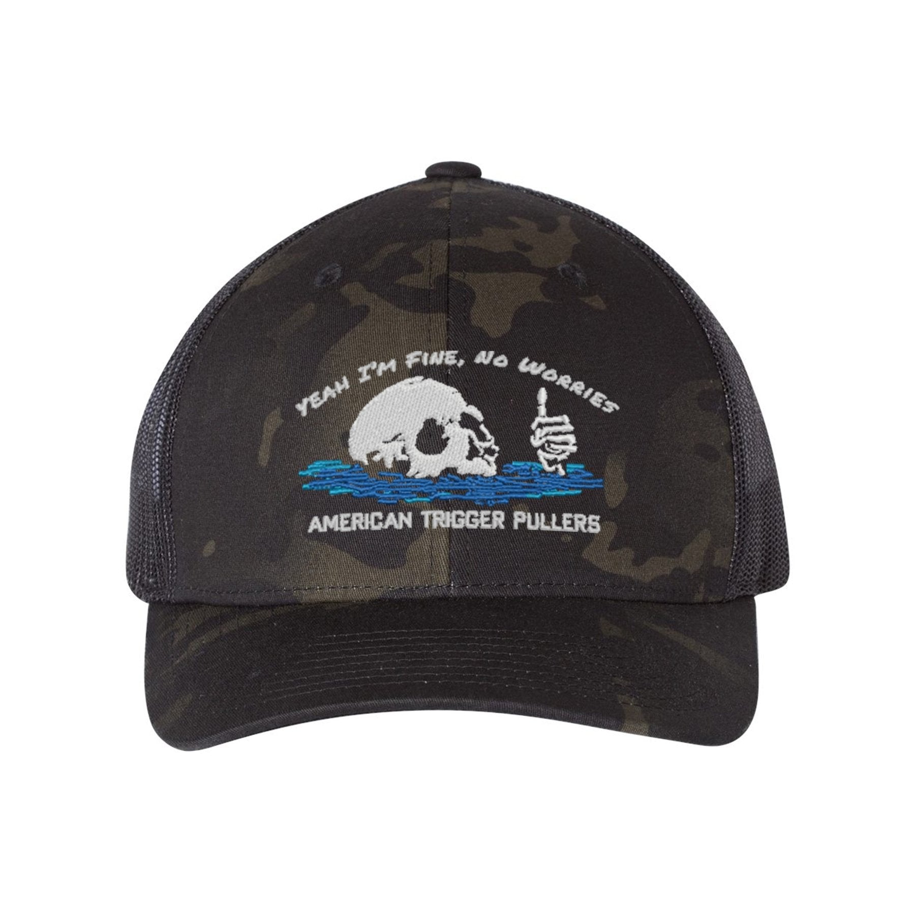 I'm Fine Retro Trucker Hat - OSFA - Hat